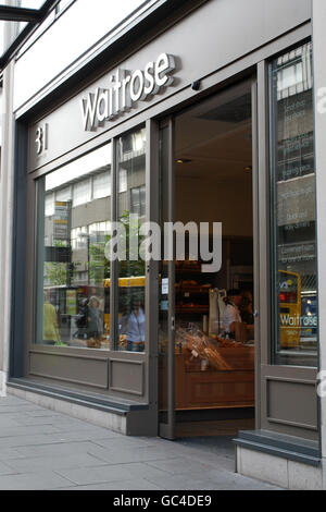 Nuovo negozio Waitrose nel centro di Nottingham Foto Stock