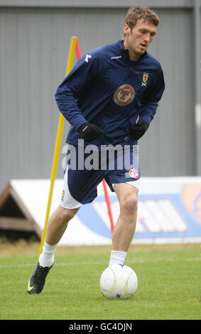 Calcio - amichevole internazionale - Scozia v Giappone - Scozia Formazione - Case di Strathclyde Stadium Foto Stock