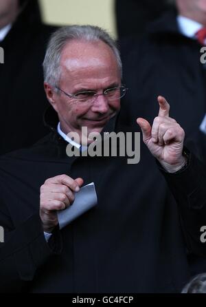 Calcio - Coca-Cola Football League Two - Notts County / Torquay United - Meadow Lane. Il direttore di Football della contea di Notts Sven Goran Eriksson è alle porte prima del calcio d'inizio Foto Stock