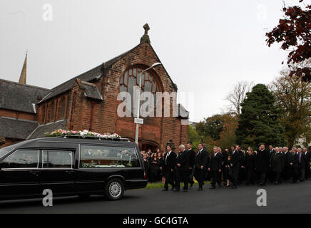 Neve Lafferty funerale Foto Stock