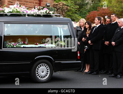 Neve Lafferty funerale Foto Stock