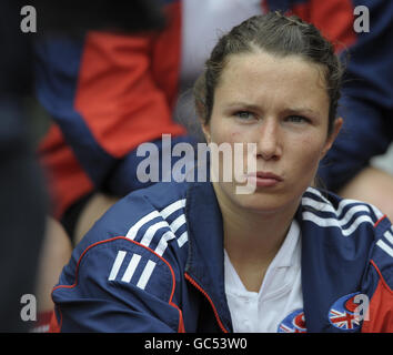 Hockey - Setanta Trophy - Irlanda / Gran Bretagna - Dublino Foto Stock