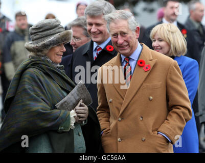 Il Principe di Galles e la duchessa di Cornovaglia visita in Canada Foto Stock