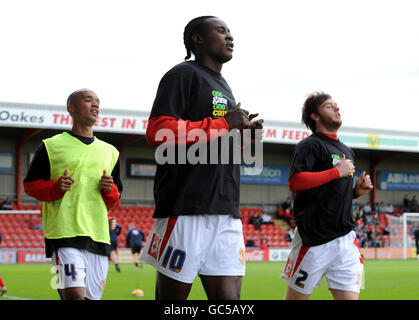 Calcio - Coca Cola Football League due - Crewe Alexandra v Port Vale - La Alexandra Stadium Foto Stock