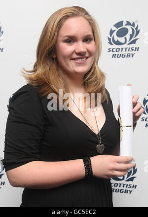 Rugby Union - Scottish Rugby Union - Rugby apprendista Coach cerimonia di laurea - Murrayfield Stadium Foto Stock