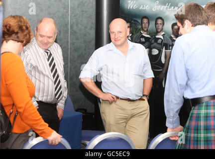 Rugby Union - Scottish Rugby Union - Rugby apprendista Coach cerimonia di laurea - Murrayfield Stadium Foto Stock