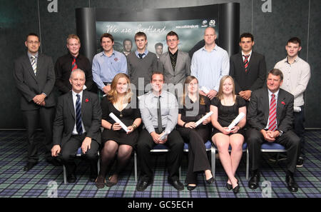 Rugby Union - Scottish Rugby Union - Rugby apprendista Coach cerimonia di laurea - Murrayfield Stadium Foto Stock