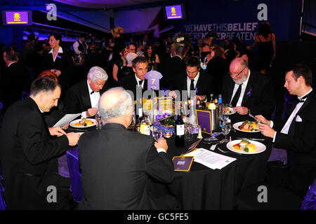 Calcio - Liverpool unisce cena di beneficenza - Goodison Park. Vista generale del Liverpool Unites Charity Dinner Foto Stock