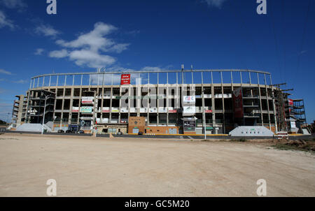 Vista generale dell'Estadio Martinez Valero, casa di Elche CF Foto Stock