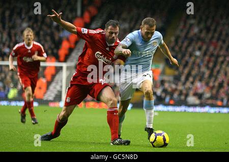 Calcio - Barclays Premier League - Liverpool v Manchester City - Anfield Foto Stock