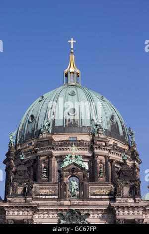 La facciata elaborata di Dom theBerliner, Berlino, Germania Foto Stock