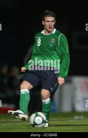 Calcio - amichevole internazionale - Irlanda del Nord v Serbia - Windsor Park Foto Stock