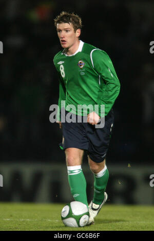 Calcio - amichevole internazionale - Irlanda del Nord v Serbia - Windsor Park Foto Stock