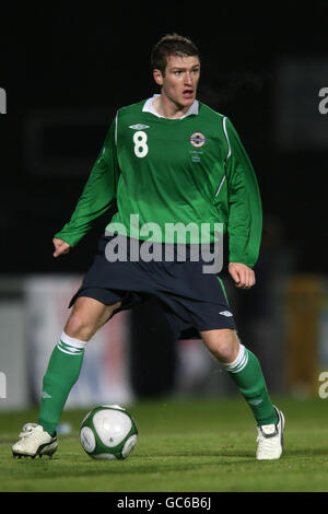 Calcio - International friendly - Irlanda del Nord / Serbia - Windsor Park. Steven Davis, Irlanda del Nord Foto Stock