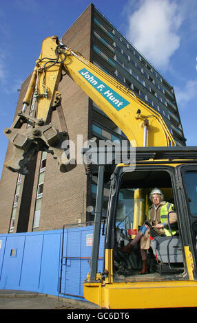 La Canning Town progetto di rigenerazione Foto Stock