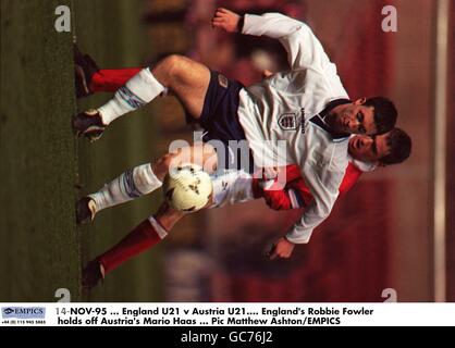 International Inghilterra U21 v Austria U21 Foto Stock