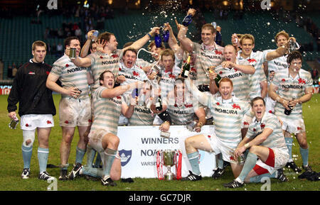 Rugby Union - Nomura gamma Match 2009 - Università di Oxford v Cambridge University - Twickenham Foto Stock