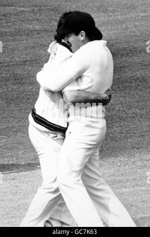 Cricket - Australia nelle isole britanniche 1985 (seconda prova) - Inghilterra v Australia - Quarto giorno - il Lord's Cricket Ground Foto Stock