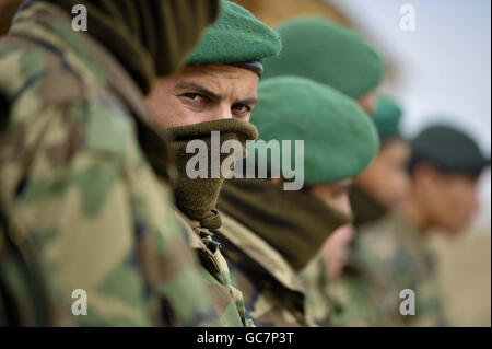 Truppe in Afghanistan Foto Stock