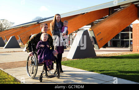 Tidworth Garrison Super-Gym Regionale e il Centro di Riabilitazione si apre Foto Stock