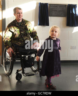 Tidworth Garrison Super-Gym Regionale e il Centro di Riabilitazione si apre Foto Stock