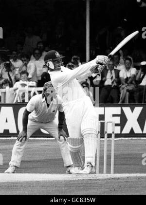 Cricket - Inghilterra v Australia - Australia nelle isole britanniche 1985 (3^ prova) Venue Trent Bridge, Nottingham Foto Stock