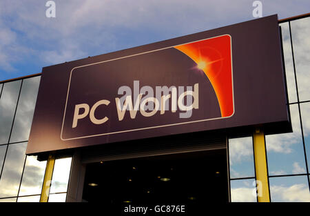 Stock di PC World Foto Stock