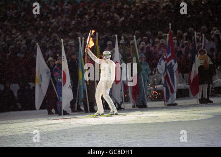 Olimpiadi invernali - Lillehammer 94 - Cerimonia di Apertura Foto Stock