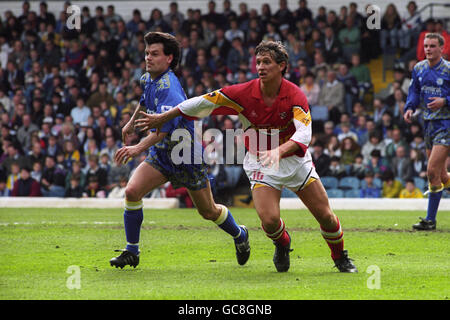 Calcio - Charity Match - Leeds United contro Nagoya Grampus Eight - Elland Road. GARY LINEKER GIOCA PER NAGOYA GRAMPUS CONTRO LEEDS UNITED A ELLAND ROAD. Foto Stock