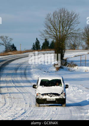 Clima invernale Foto Stock