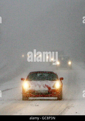 Clima invernale Foto Stock