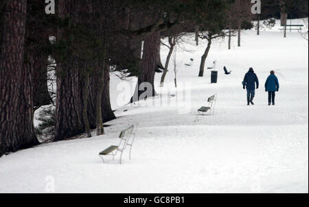 Inverno Meteo Jan11th Foto Stock