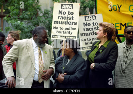 BERNIE GRANT & MYRNA SIMPSON Foto Stock