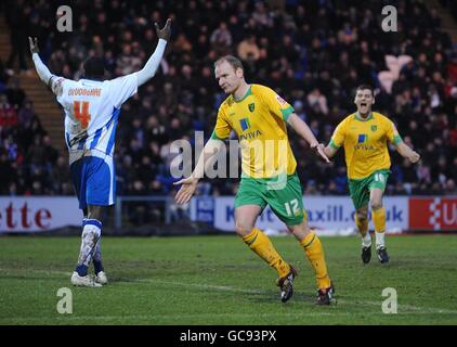 Calcio - Coca Cola Football League One - Colchester Regno v Norwich City - Weston Homes Comunità Stadium Foto Stock