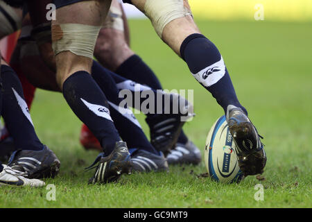 Il Rugby - RBS 6 Nazioni Campionato 2010 - Scozia v Francia - Murrayfield Foto Stock