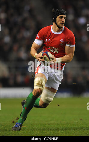 Il Rugby - RBS 6 Nazioni Campionato 2010 - Inghilterra e Galles - Twickenham Foto Stock