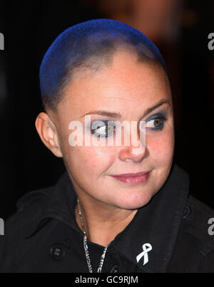 Gail Porter arriva per il negozio di giocattoli Hamleys 250th Birthday Party, in associazione con White Ribbon Alliance for Safe Motherhood, nel centro di Londra. Foto Stock