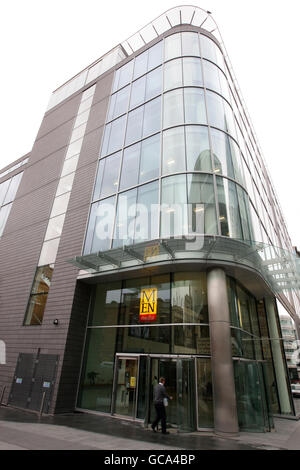 Manchester Evening News vendita Foto Stock