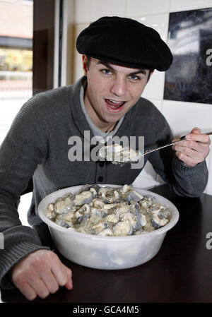 Boxing - Kevin Mitchell Conferenza stampa - Roy Pie e MASH Foto Stock