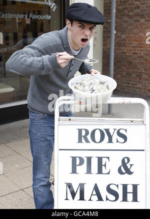 Boxing - Kevin Mitchell Conferenza stampa - Roy Pie e MASH Foto Stock