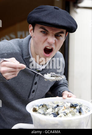 Boxing - Kevin Mitchell Conferenza stampa - Roy Pie e MASH Foto Stock