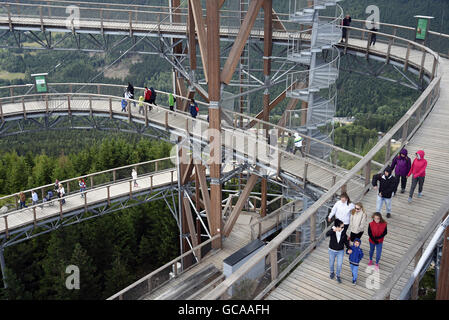 Sky Walk, Dolni Morava Foto Stock