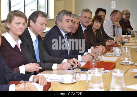 Riunione di gabinetto in Exeter Foto Stock