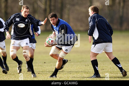 Rugby Union - Scozia Rugby formazione - Università di Cardiff i campi da gioco Foto Stock