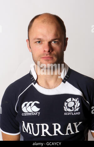 Rugby Union - Scotland Photocall 2009/10. GAV Scott, Scozia Foto Stock