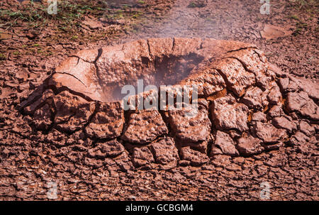 Area geotermica in Islanda Foto Stock