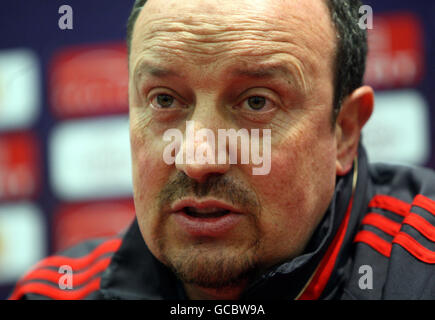 Soccer - UEFA Europa League - quarto round - Lille V Liverpool - Liverpool - Conferenza Stampa Foto Stock