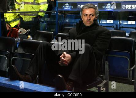 Calcio - UEFA Champions League - Round of 16 - seconda tappa - Chelsea v Inter Milan - Stamford Bridge. Jose Mourinho, direttore Inter Milan. Foto Stock