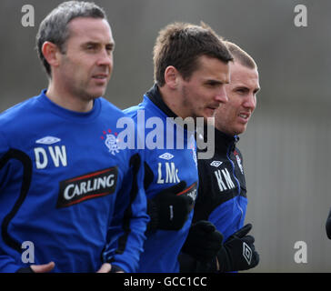 Calcio - co-operativa coppa di assicurazione - finale - St Mirren V Rangers Rangers - Sessione di formazione - Murray Park Foto Stock