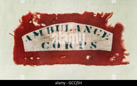 Harrisburg, Pennsylvania, USA. 09 Luglio, 2016. Un display presso il Museo Nazionale della Guerra Civile. Il museo, in associazione con il Simithsonian istituzione, ha catalogato oltre 4 mila artefatti e 21.000 documenti archivistici sin dalla sua fondazione nel 2001. © Brian Cahn/ZUMA filo/Alamy Live News Foto Stock